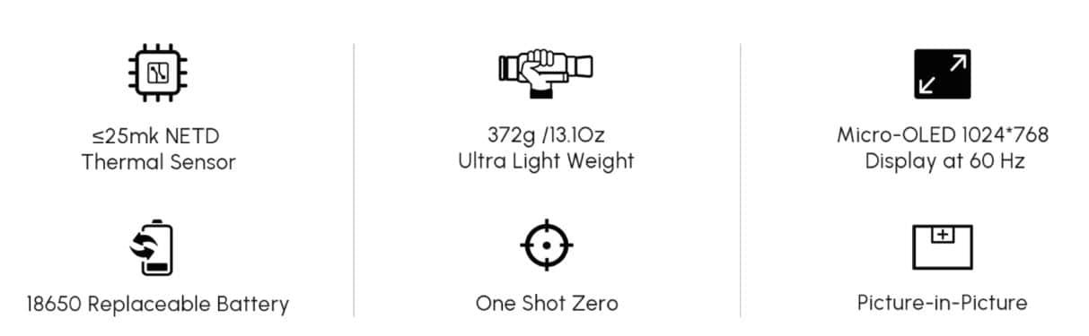 dnt hydra hs225 thermal scope key features overview