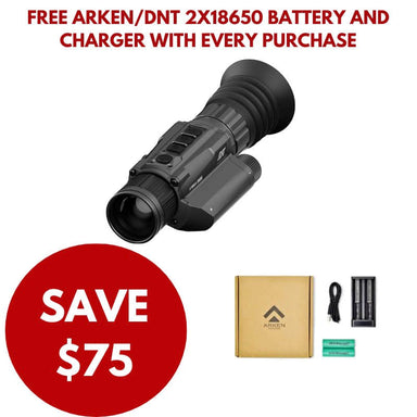 dnt hydra hs635 thermal scope with 2 x 18650 batteries