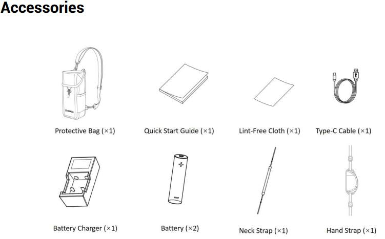 hikmicro condor cq50l 2.0 lrf whats in the box