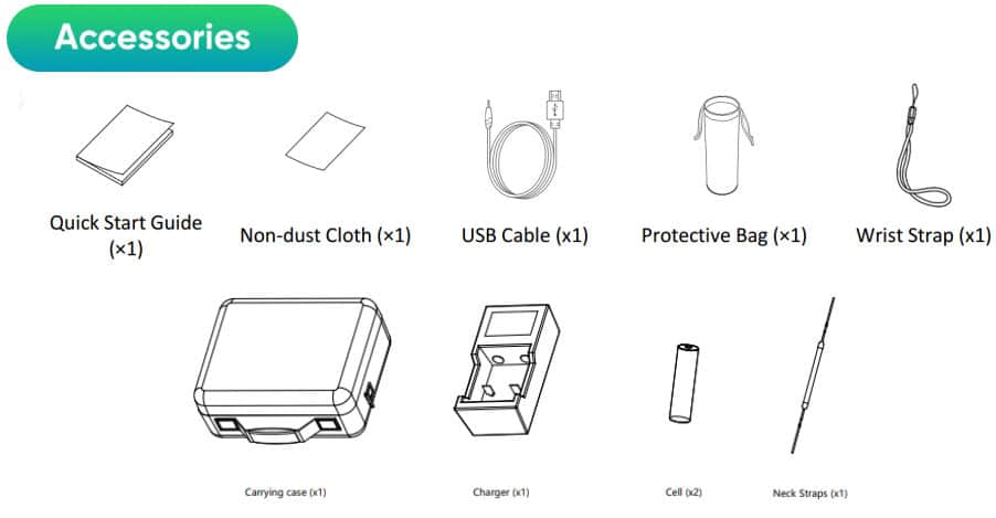 hikmicro fq35 whats in the box