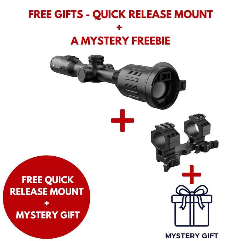 hikmicro stellar 3.0 sx60ls thermal imaging scope with lrf with Free qd mount and mystery gift