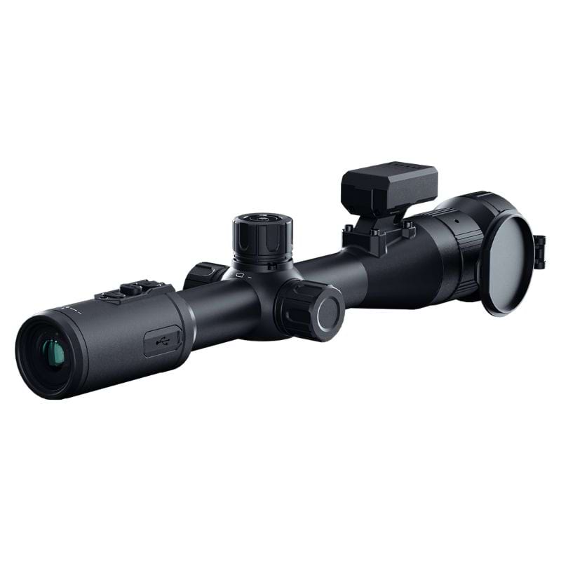 Pard pantera q 640 50mm with lrf thermal riflescope spec rear left view