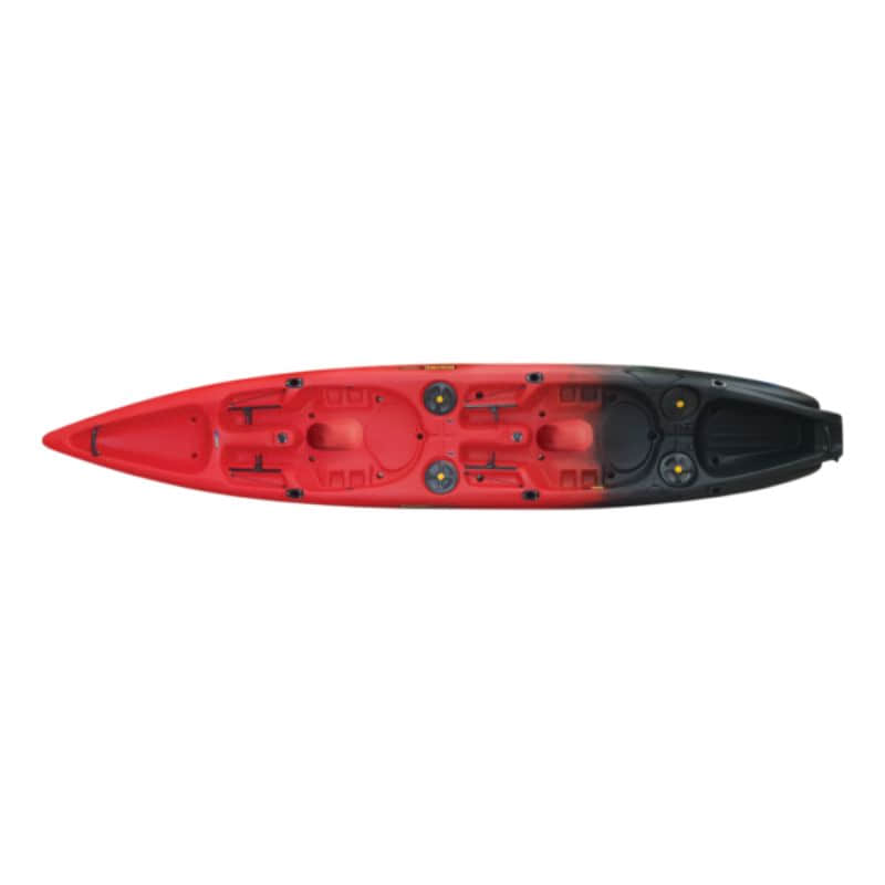 viking tempo kayak Lava Color Top View
